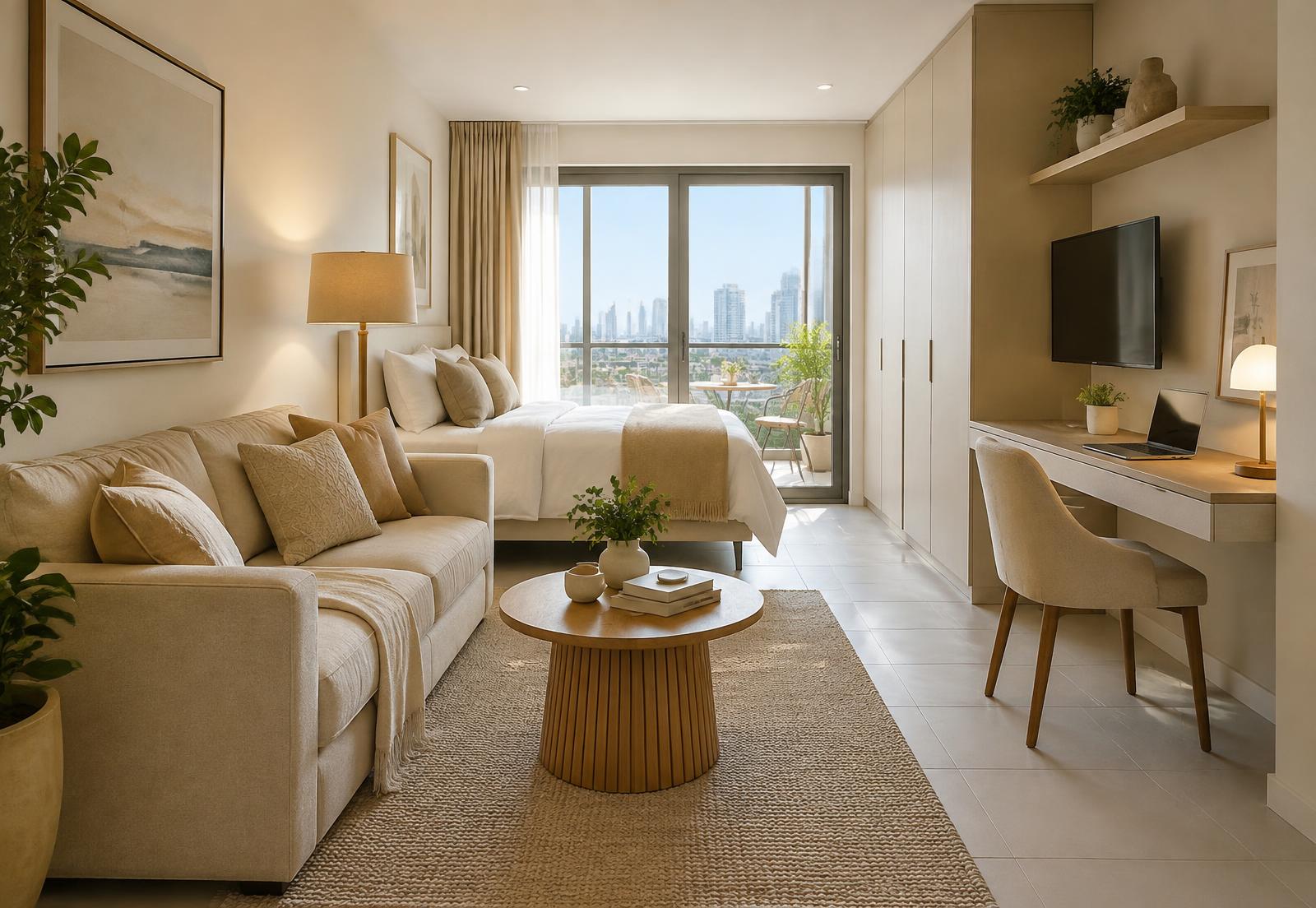 The Alcove studio apartment